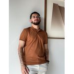 POLO PIMA PIQUET OCRE RHOUKER