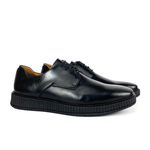 SAPATO DERBY MASCULINO PRETO = ROMA BLACK RHOUKER
