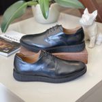 SAPATO DERBY MASCULINO PRETO = ROMA BLACK RHOUKER