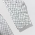 CAMISA COLARINHO FRANCÊS QUADRICULADA LILAS SLIM FIT FIO 100 EGÍPICIO RHOUKER