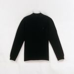 SUETER MASCULINO PREMIUM GOLA ALTA PRETO - RHOUKER