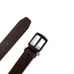 CINTO COURO CASUAL MARROM MEL 4CM RHOUKER