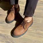 SAPATO COURO DERBY MASCULINO MARROM- TORRESSI CAFÉ RHOUKER