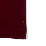 CAMISETA BASIC LISA 100% ALGODÃO BORDÔ RHOUKER
