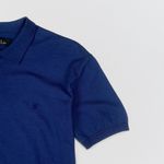 POLO TRICOT LEVE CLÁSSICA AZUL MARINHO