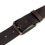 CINTO COURO CASUAL MARROM CAFÉ 4CM RHOUKER