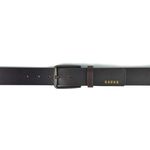 CINTO COURO CASUAL MARROM CAFÉ 4CM RHOUKER