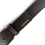 CINTO COURO CASUAL MARROM CAFÉ 4CM RHOUKER