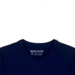 CAMISETA BASIC LISA 100% ALGODÃO AZUL MARINHO RHOUKER