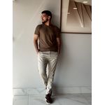 Camiseta Tricot Leve Clássica Ocre