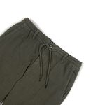 CALÇA RESORT VERDE CÓS ANATOMICO CORDÃO RHOUKER - ALGODÃO|VISCOSE|LINHO