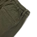 CALÇA RESORT VERDE CÓS ANATOMICO CORDÃO RHOUKER - ALGODÃO|VISCOSE|LINHO