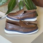 SAPATO COURO MASCULINO LOAFER BROWN - OSLO TASSEL RHOUKER