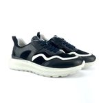 TÊNIS COURO CASUAL RECORTES- FORCE BLACK RHOUKER