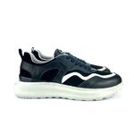 TÊNIS COURO CASUAL RECORTES- FORCE BLACK RHOUKER