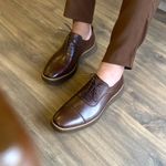 SAPATO MASCULINO OXFORD CABERNET - ROMA RHOUKER 