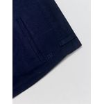 CALÇA LINHO VISCOSE E ELASTANO BOLSO FACA AZUL MARINHO STONED