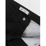 CALÇA LINHO VISCOSE E ELASTANO BOLSO FACA PRETA