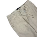 CALÇA RESORT CRU CÓS ANATOMICO CORDÃO RHOUKER - ALGODÃO|VISCOSE|LINHO