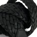 CINTO COURO TRESSE CLÁSSICO PRETO 4CM RHOUKER