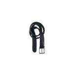 CINTO COURO TRESSE CLÁSSICO PRETO 4CM RHOUKER