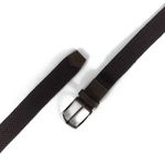 CINTO LONA ELÁSTICO MARROM 4CM RHOUKER