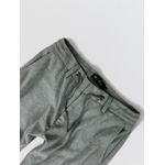 CALÇA CONFORT MALHA PREMIUM CADARÇO CINZA MESCLA