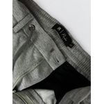 CALÇA CONFORT MALHA PREMIUM CADARÇO CINZA MESCLA