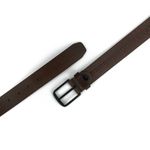 CINTO COURO CASUAL NATURALE CASTANHO 3 CM RHOUKER