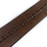 CINTO COURO CASUAL NATURALE CASTANHO 3 CM RHOUKER