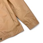 Jaqueta Desert Couro Bege Estilo Camisa Rhouker