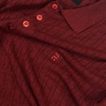 POLO TRICOT LEVE PONTO CORRENTE BORDO