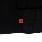 CAMISA SLIM ML FLAME PRETO RHOUKER