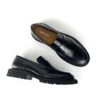 SAPATO MASCULINO LOAFER TRATORADO PRETO - VALÊNCIA BLACK RHOUKER