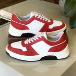 TÊNIS CASUAL RECORTES - HYPER RED RHOUKER