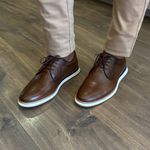 SAPATO MASCULINO DERBY - SOUL BROWN RHOUKER