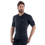 Camisa Ciclismo Poli Preta