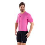 Camisa Ciclismo Poli Rosa
