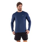 Camiseta RH UV Manga Longa Masculina Azul Marinho