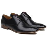 Sapato Social Derby Milano Preto