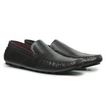 Mocassim Masculino Drive Masculino Couro Preto