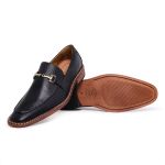 Sapato Social Loafer Maximium Couro Preto