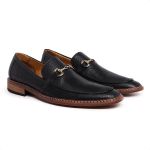 Sapato Social Loafer Maximium Couro Preto