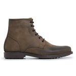 Bota Coturno Masculina Couro Cinza