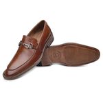 Sapato Social Loafer Conhaque