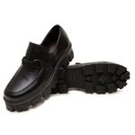 Sapato Masculino Loafer Clint Black Bernotte