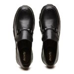 Sapato Masculino Loafer Clint Black Bernotte