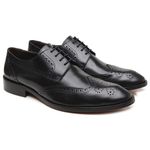 Sapato Masculino Derby Eleganza Preto Bernotte