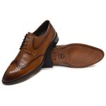 Sapato Masculino Derby Eleganza Whisky Bernotte 