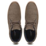 Bota Masculina Ankle Boot Nobuck Cinza 
